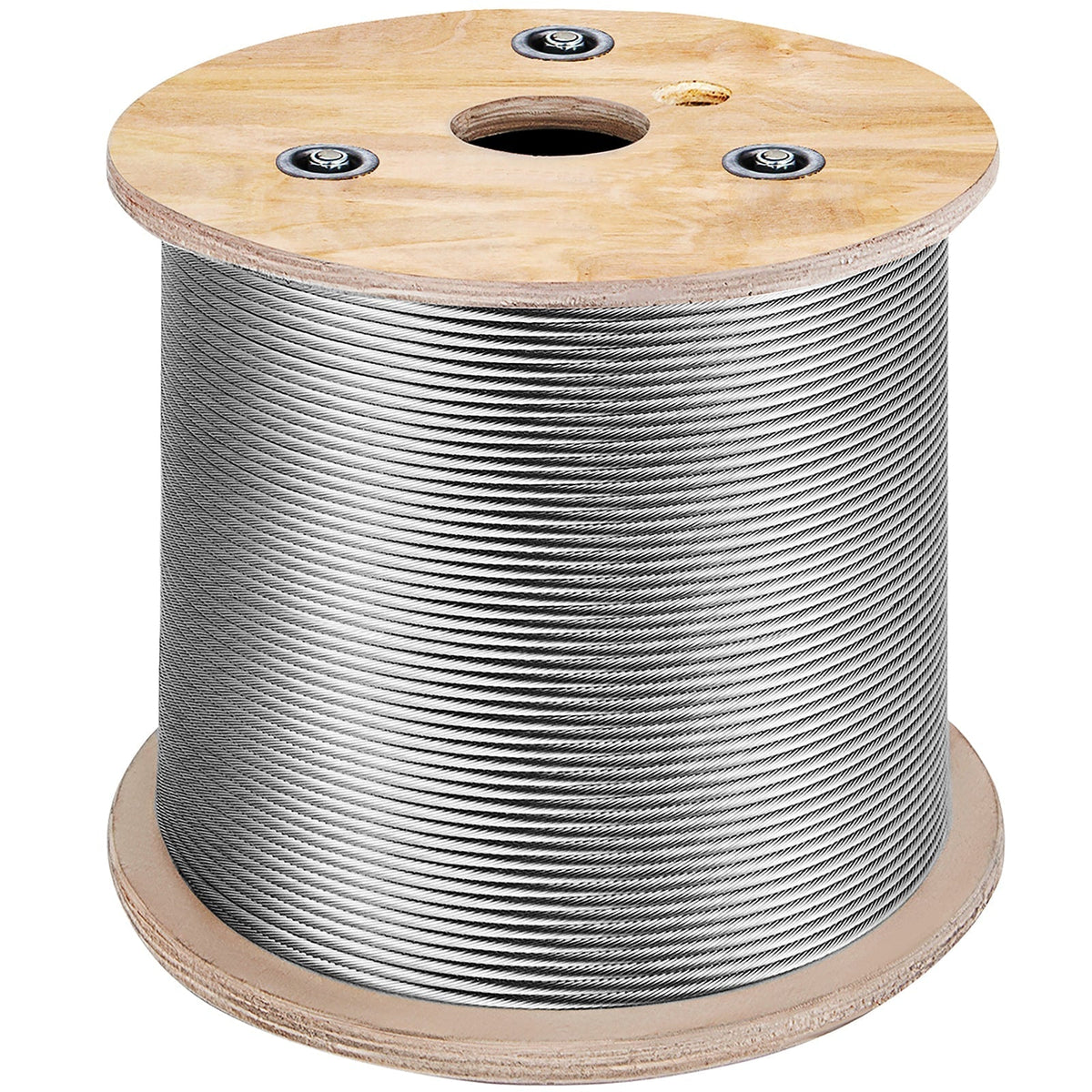 VEVOR 500-ft Silver Stainless Steel Cable