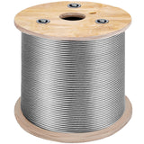 VEVOR 500-ft Silver Stainless Steel Cable