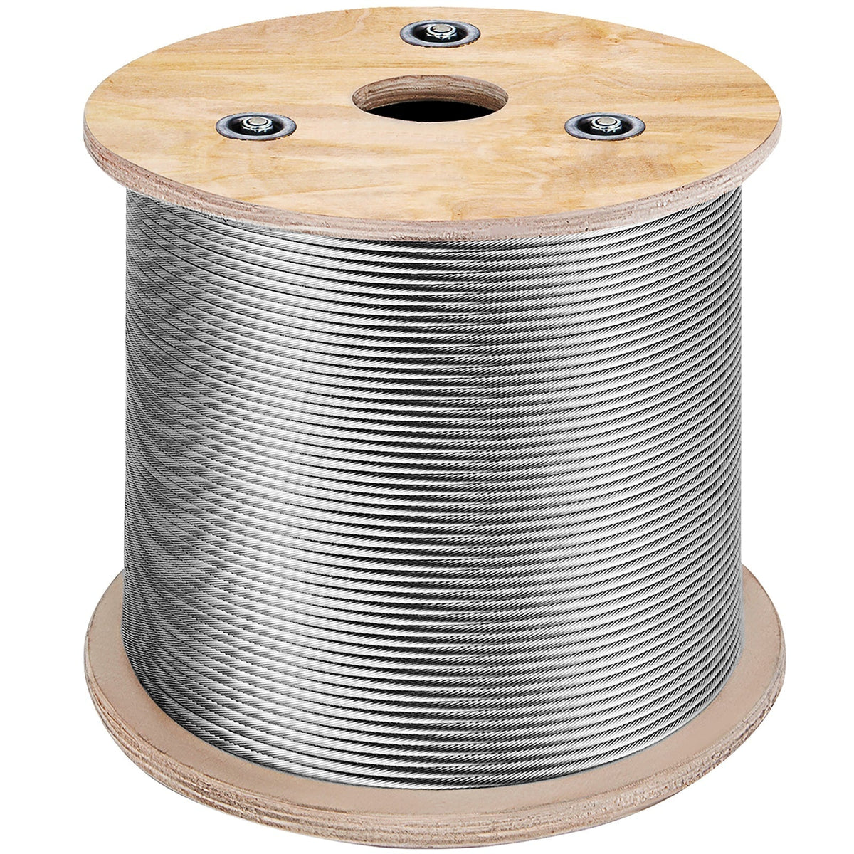 VEVOR 500-ft Silver Stainless Steel Cable