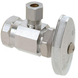 1/2 in. FIP Inlet x 3/8 in. Comp Outlet Multi Turn Angle Valve - Super Arbor