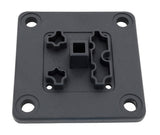Infinity Euro 8-ft H Black Composite Fence with Post Cap