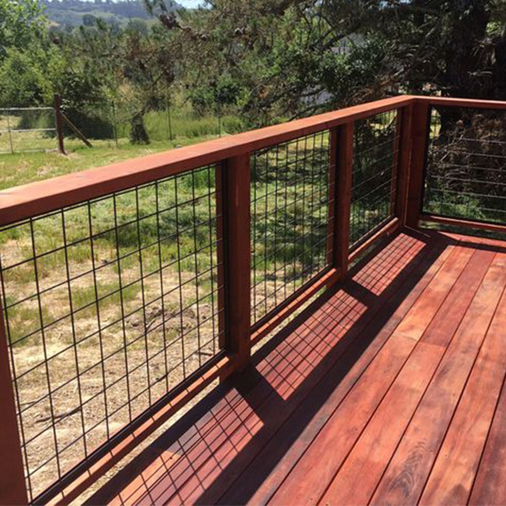 Wild Hog Black Zinc Primed Powder Coated Metal Deck Rail Kit