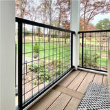 Wild Hog Black Zinc Primed Powder Coated Metal Deck Rail Kit