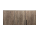 Prepac Elite 54-in W x 24-in H Wood Composite Drifted Gray Wall-mount Utility Storage Cabinet