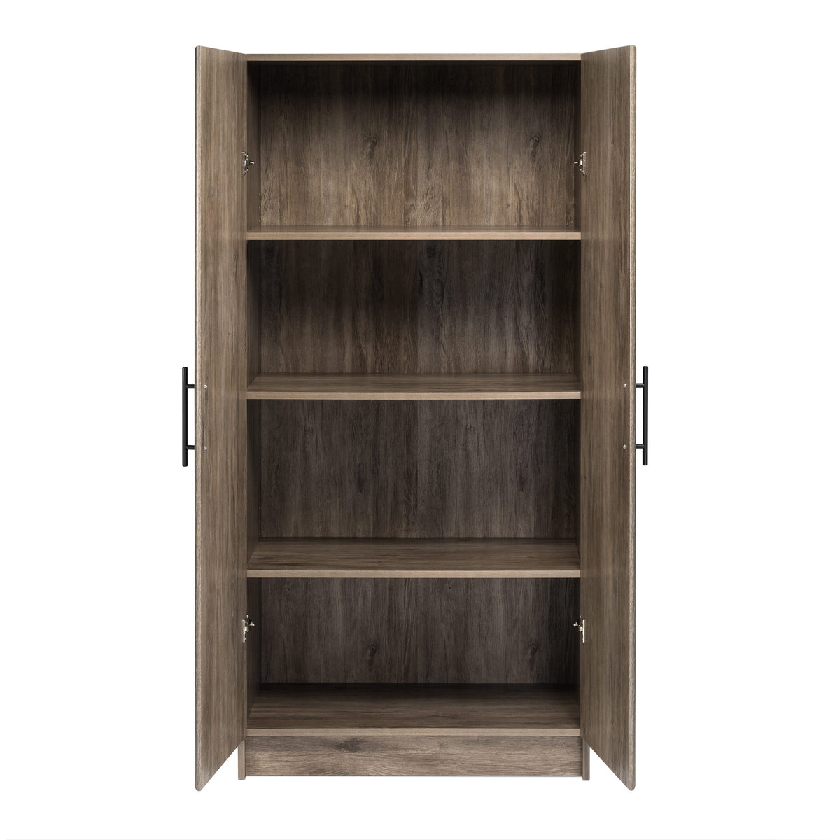 Prepac Elite 32-in W x 65-in H Wood Composite Drifted Gray Freestanding Utility Storage Cabinet