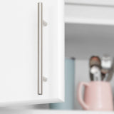 Prepac Elite 64-in W x 89-in H Wood Composite White Freestanding Utility Storage Cabinet