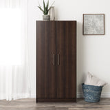 Prepac Elite 32-in W x 65-in H Wood Composite Espresso Freestanding Utility Storage Cabinet