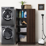 Prepac Elite 32-in W x 65-in H Wood Composite Espresso Freestanding Utility Storage Cabinet