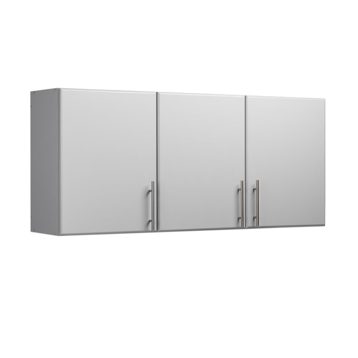 Prepac Elite 54-in W x 24-in H Wood Composite Light Gray Wall-mount Utility Storage Cabinet