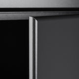 Prepac Elite 32-in W x 89-in H Wood Composite Black Freestanding Utility Storage Cabinet