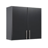 Prepac Elite 32-in W x 89-in H Wood Composite Black Freestanding Utility Storage Cabinet