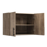 Prepac Elite 32-in W x 24-in H Wood Composite Drifted Gray Wall-mount Utility Storage Cabinet