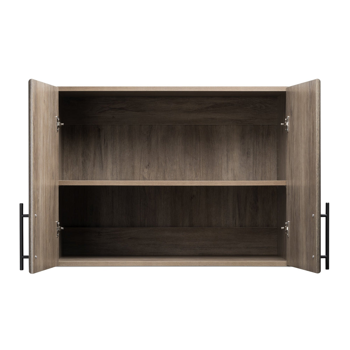 Prepac Elite 32-in W x 24-in H Wood Composite Drifted Gray Wall-mount Utility Storage Cabinet