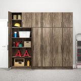 Prepac Elite 32-in W x 24-in H Wood Composite Drifted Gray Wall-mount Utility Storage Cabinet