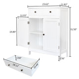 Winado 23.63-in W x 31.5-in H 1-Tier Freestanding Mdf Bag Organizer