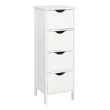 Winado 22.04-in W x 32.28-in H 4-Tier Freestanding Mdf Bag Organizer