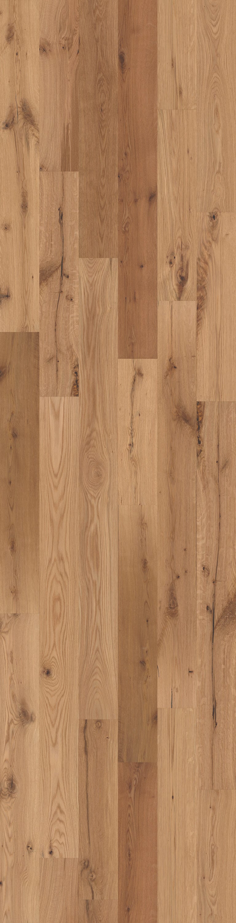 Shaw White oak Whitetail hardwood flooring — detail view