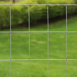 IRONRIDGE Gray Steel 50-ft Welded Wire Fence, 2x3 Mesh