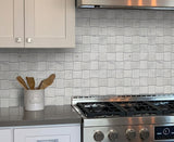 Apollo Tile Sparta Gray 11-in x 11-in Polished Natural Stone Marble Basketweave Patterned Floor and Wall Tile (4.13-sq. ft/ Carton)