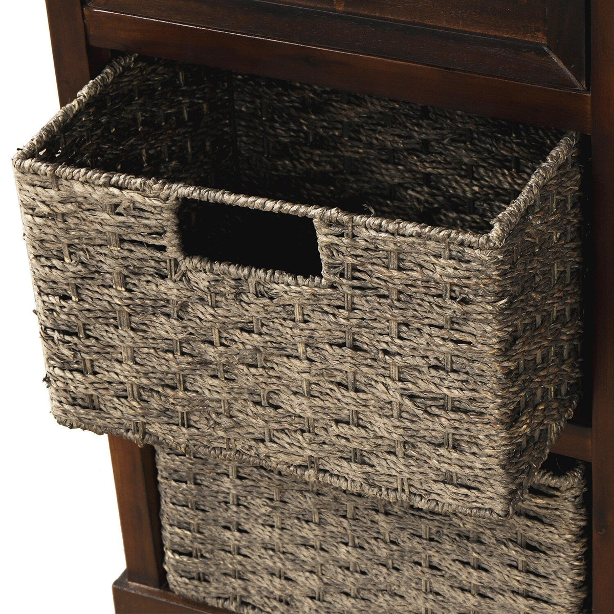 GZMR 28-in W x 28-in H Wood Espresso Freestanding Utility Storage Cabinet