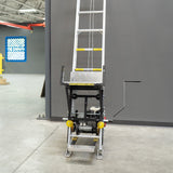 Tie Down TranzPorter TP250 Roofing Platform Ladder Hoist with Honda Engine, 44-ft Reach, 250-lb Capacity