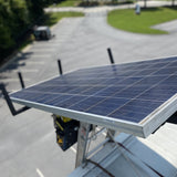 Tie Down TranzVolt G2 Solar Platform Pro Kit, DeWalt 20V Battery-Powered Ladder Hoist (44-ft Reach, 250-lb Lift)
