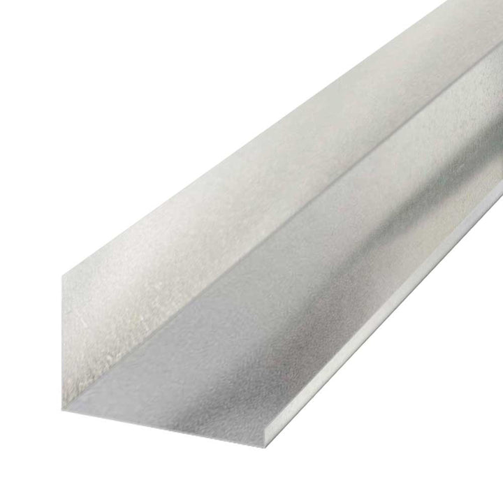 Gibraltar Building Products 6-in x 10-ft Sliver Galvanized Steel Drip Edge, 26-Gauge (TP10G-26)