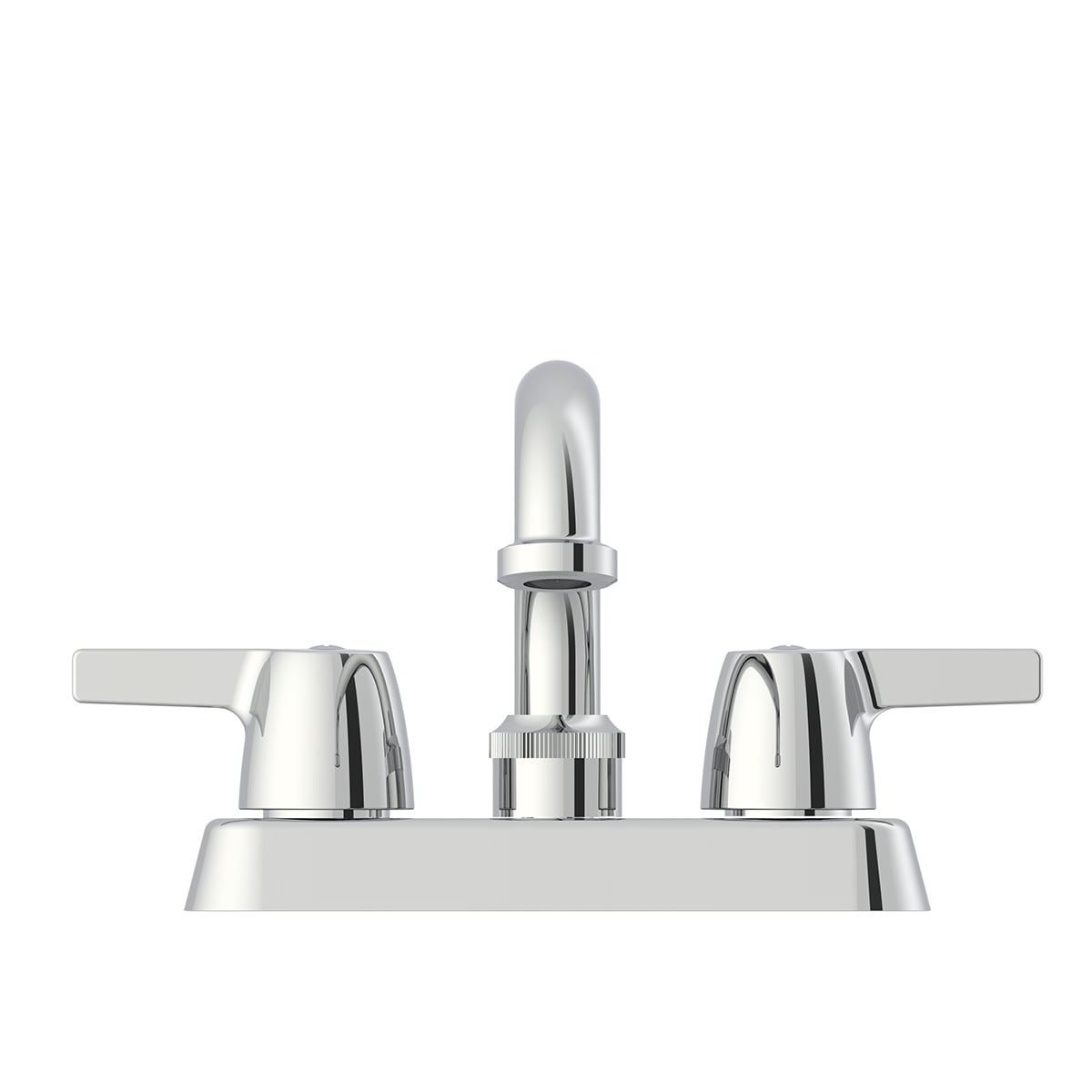 Project Source Chrome 2-Handle Deck-Mount Utility Faucet