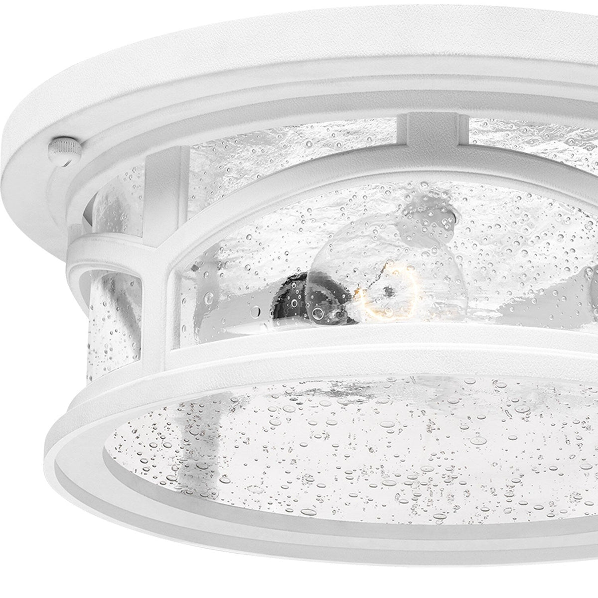 Quoizel Marblehead 10.25-in W Fresco Outdoor Flush Mount Light