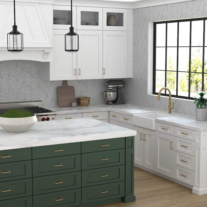 allen + roth Elana (128mm) Center to Center Rectangular Bar Drawer Pull