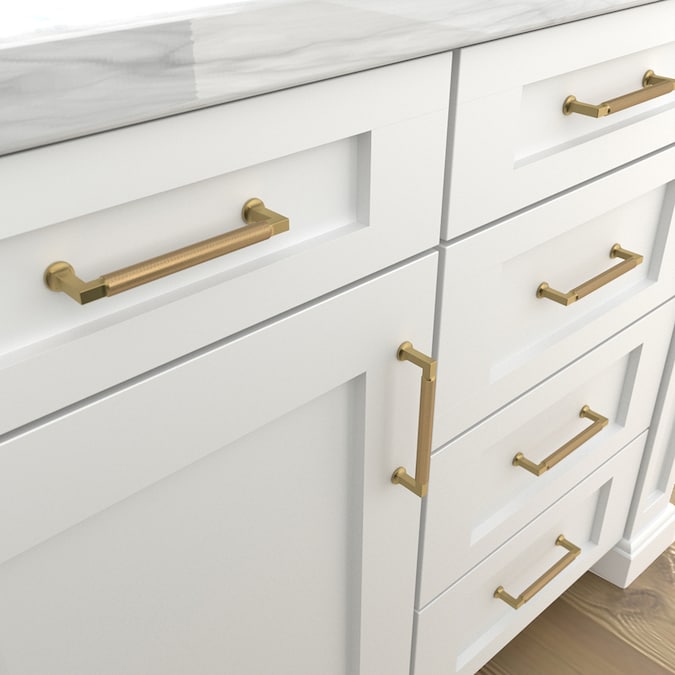 allen + roth Elana (128mm) Center to Center Rectangular Bar Drawer Pull