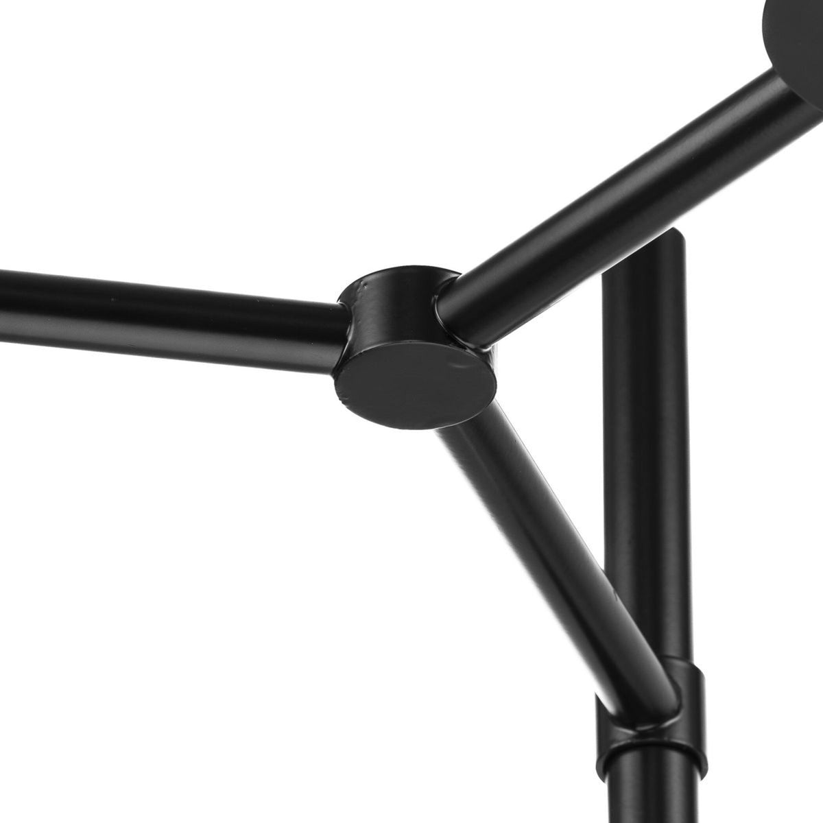 Progress Lighting Arya 12-Light Matte Black Modern/Contemporary Chandelier