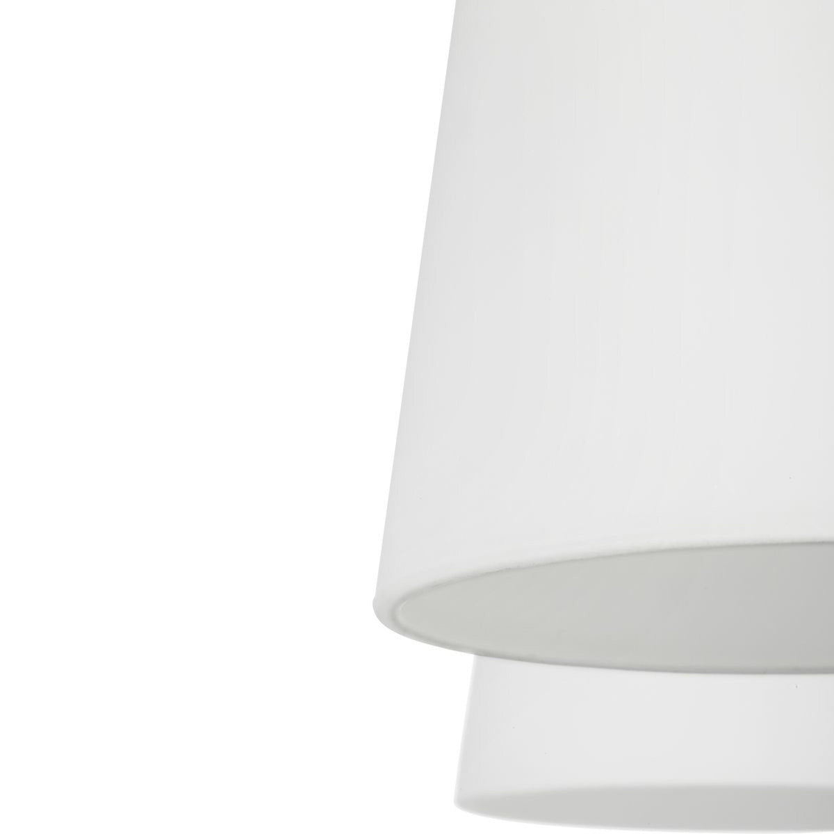 Progress Lighting Vertex 3-Light Brushed Gold Modern/Contemporary Etched Glass Cone Medium Hanging Pendant Light