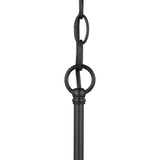 Progress Lighting Adley 3-Light Matte Black Transitional Chandelier