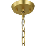 Progress Lighting Vertex 3-Light Brushed Gold Modern/Contemporary Chandelier
