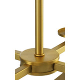 Progress Lighting Vertex 4-Light Brushed Gold Modern/Contemporary Geometric Medium Hanging Pendant Light