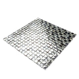 Apollo Tile Elaina Flint Gray 12-in x 12-in Glossy Glass Uniform Squares Floor and Wall Tile (4.75-sq. ft/ Carton)