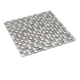 Apollo Tile Elaina Flint Gray 12-in x 12-in Glossy Glass Uniform Squares Floor and Wall Tile (4.75-sq. ft/ Carton)