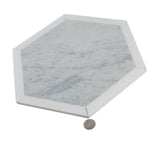 Apollo Tile (Sample) Athens White and Gray 12-in x 12-in Polished Marble Look Floor and Wall Tile