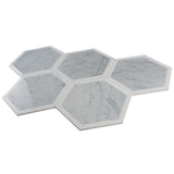 Apollo Tile (Sample) Athens White and Gray 12-in x 12-in Polished Marble Look Floor and Wall Tile