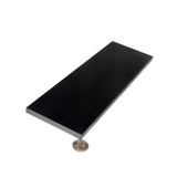 Apollo Tile Black 4-in x 12-in Honed Natural Stone Marble Brick Floor and Wall Tile (5-sq. ft/ Carton)