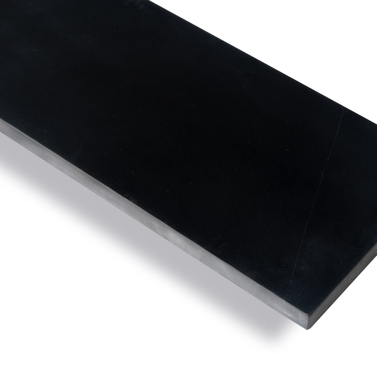 Apollo Tile Black 4-in x 12-in Honed Natural Stone Marble Brick Floor and Wall Tile (5-sq. ft/ Carton)