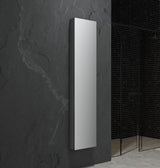 Fresca 15-in x 70-in Fog Free Surface/Recessed Mount Anodized Aluminum Mirrored Soft Close Medicine Cabinet