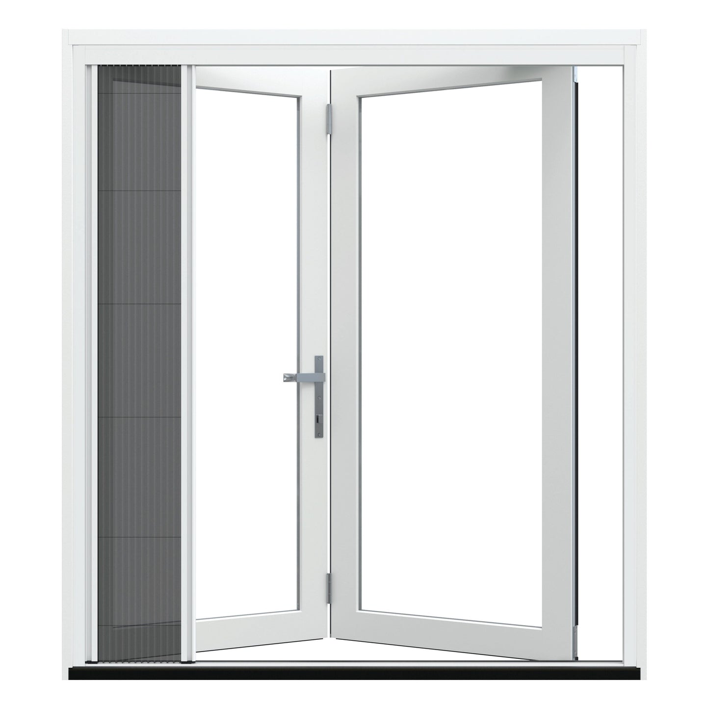 JELD-WEN 72-in x 80-in Fiberglass Folding, Right-hand folding – product-only view