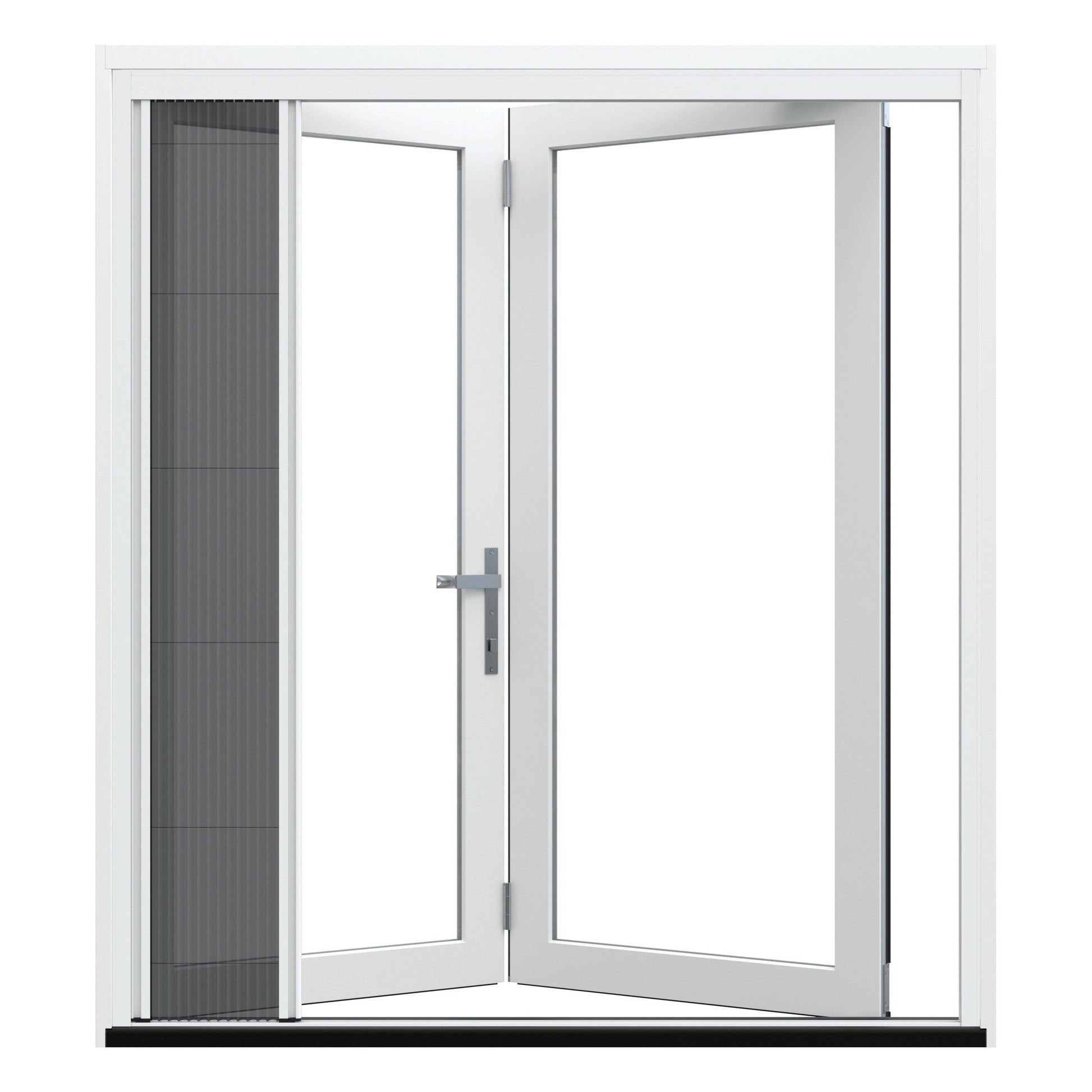 JELD-WEN 72-in x 80-in Fiberglass Folding, Right-hand folding – product-only view