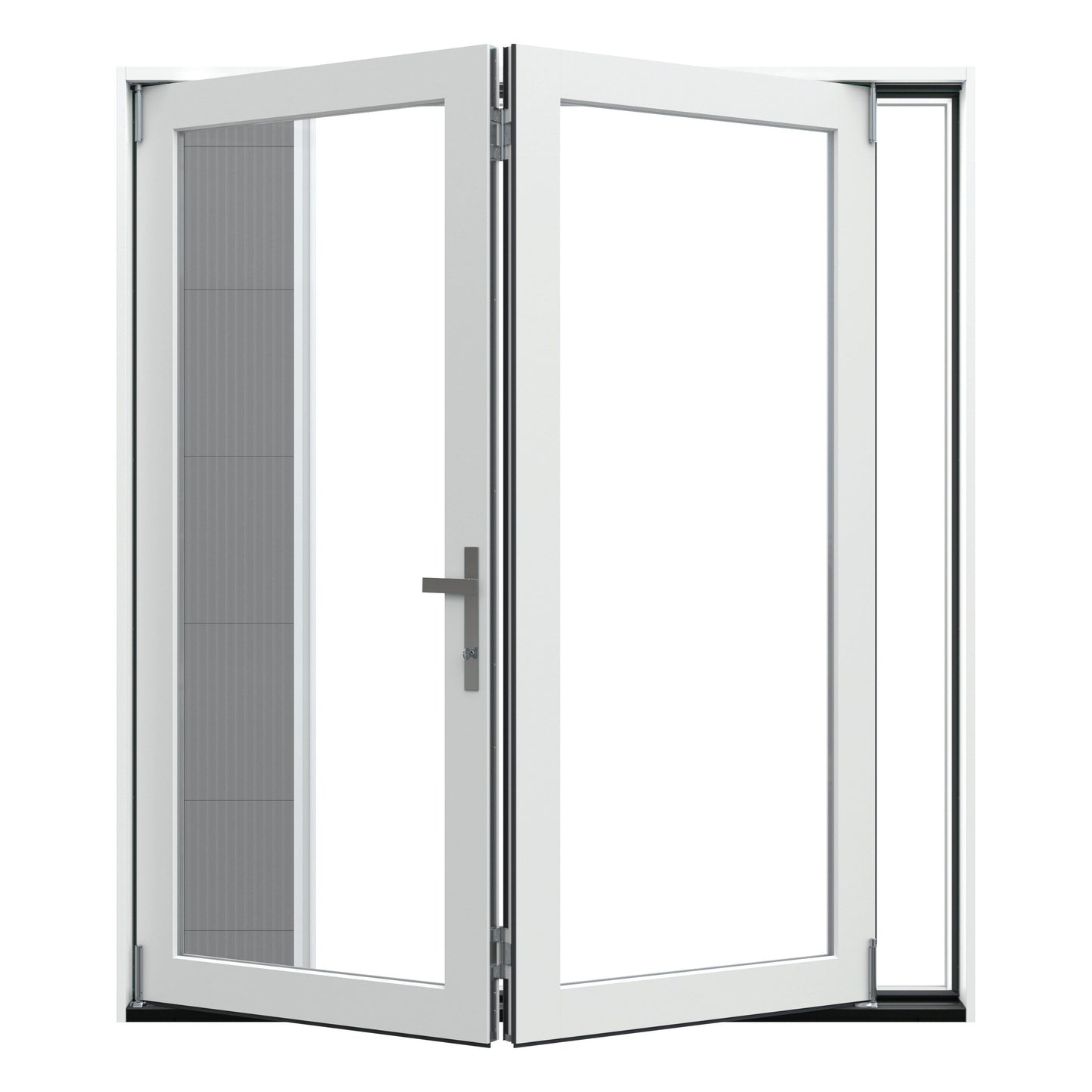 JELD-WEN 72-in x 80-in Fiberglass Folding, Left-hand folding – product-only view