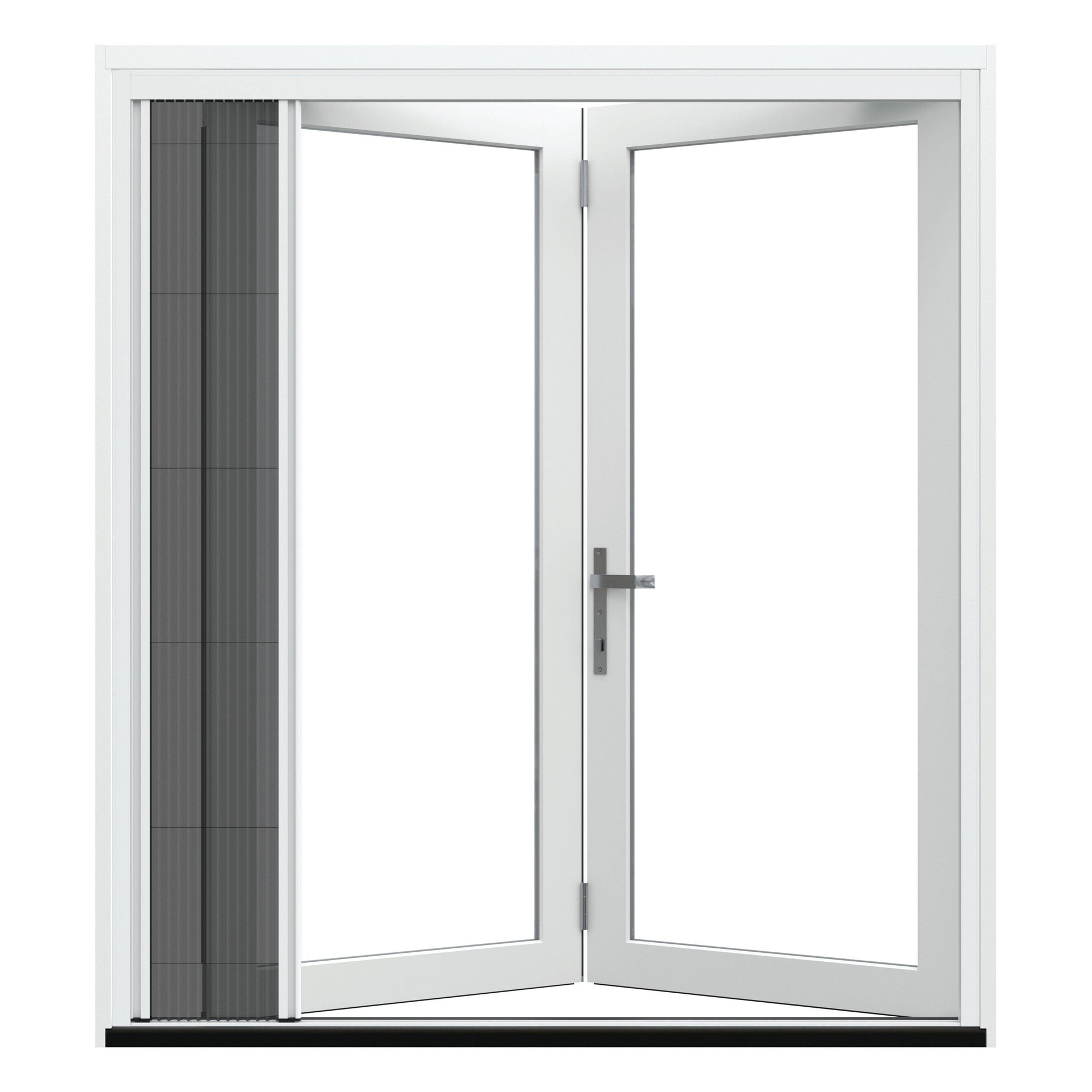 JELD-WEN 72-in x 80-in Fiberglass Folding, Left-hand folding – product-only view