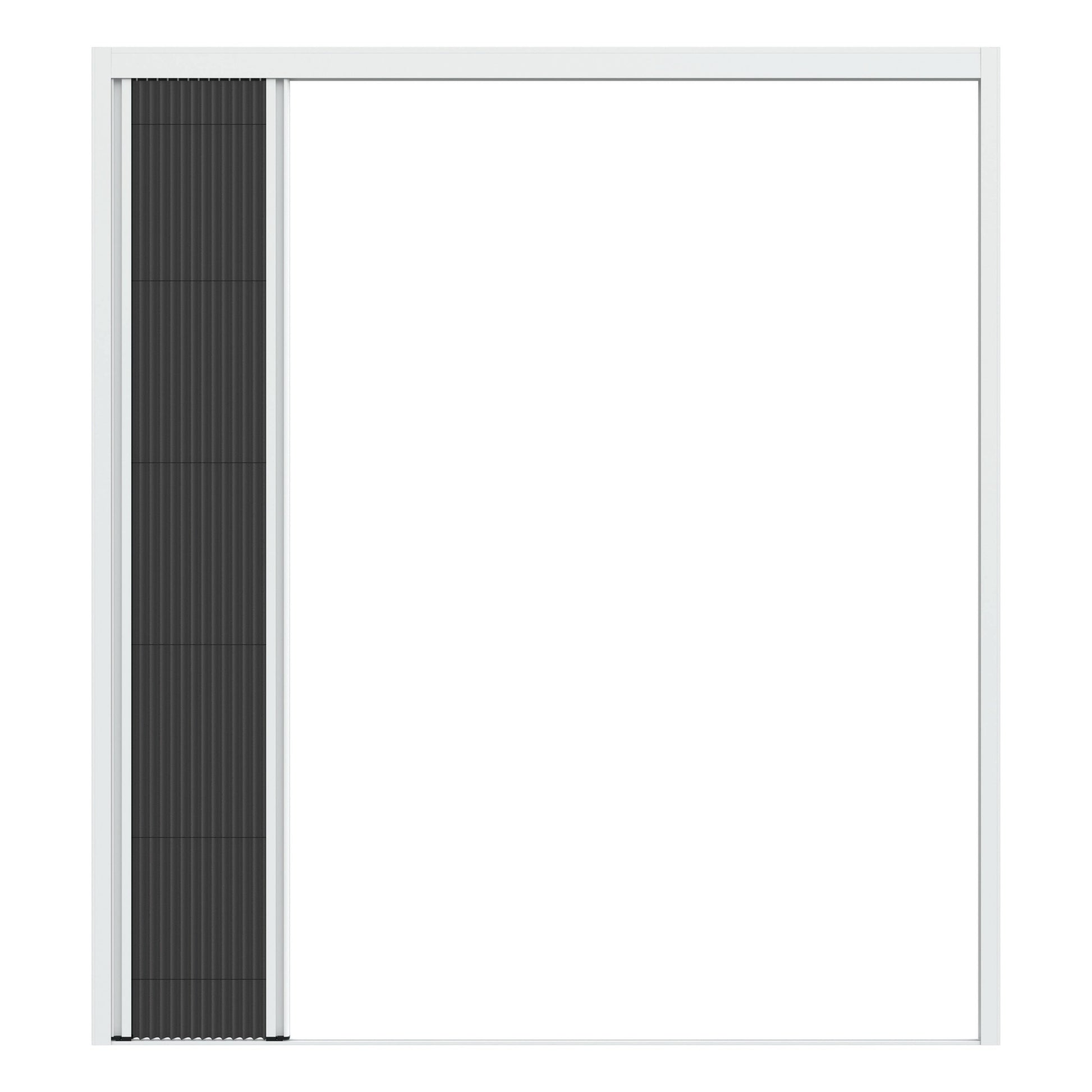 JELD-WEN 72-in x 80-in Fiberglass Folding, Left-hand folding – product-only view