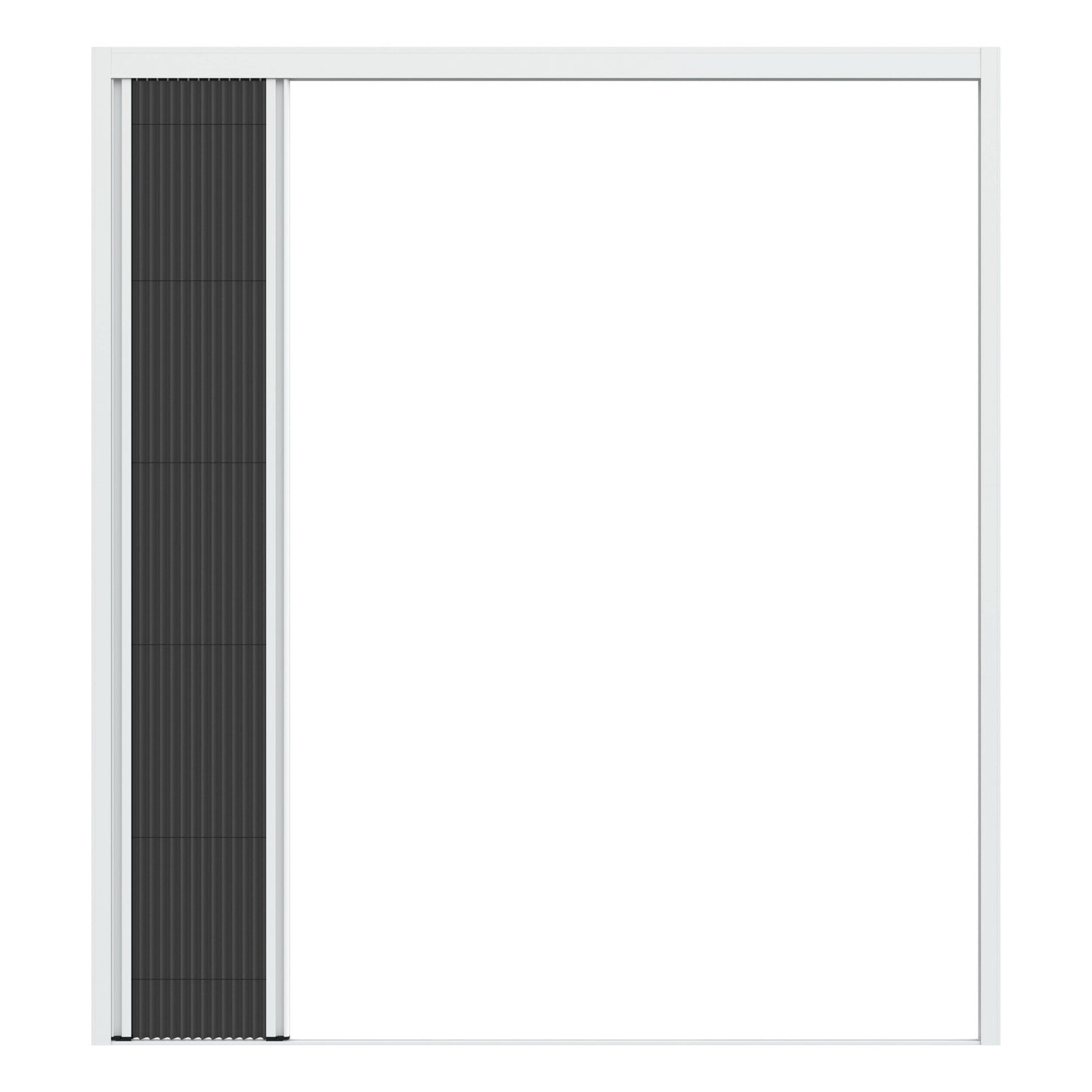 JELD-WEN 72-in x 80-in Fiberglass Folding, Right-hand folding – product-only view