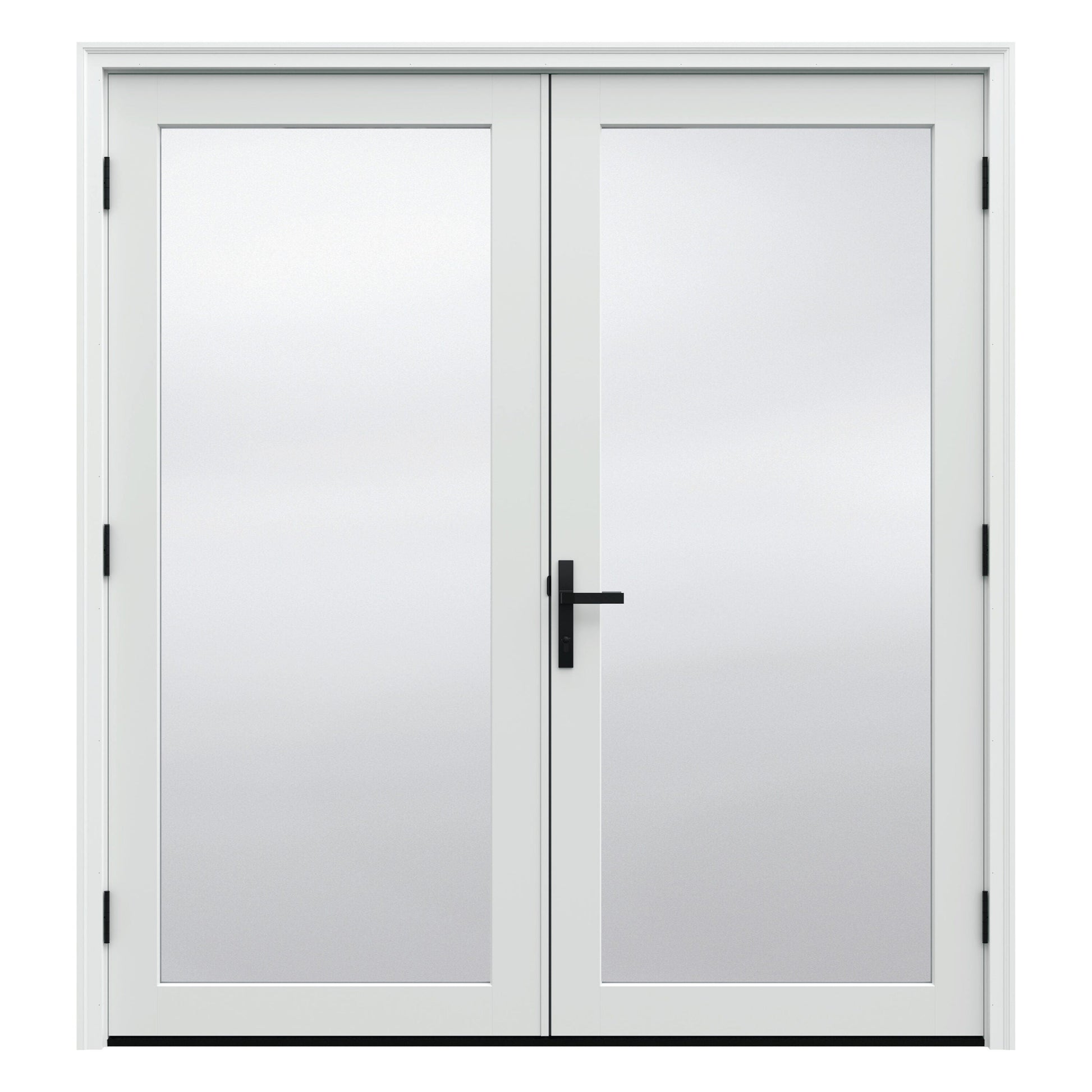 JELD-WEN 60-in x 80-in Fiberglass French, Left-hand outswing – primary product view